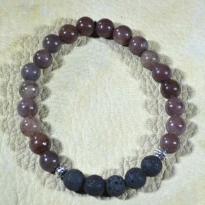 Purple Aventurine Aromatherapy Bracelet by Jack's Gems